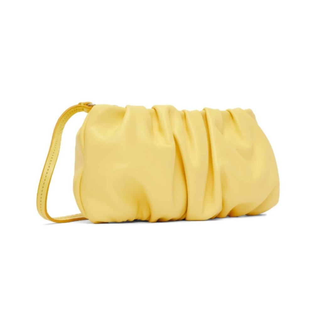 Staud Yellow Bean Shoulder Bag in Wallflower - Brand New, Tags Attached